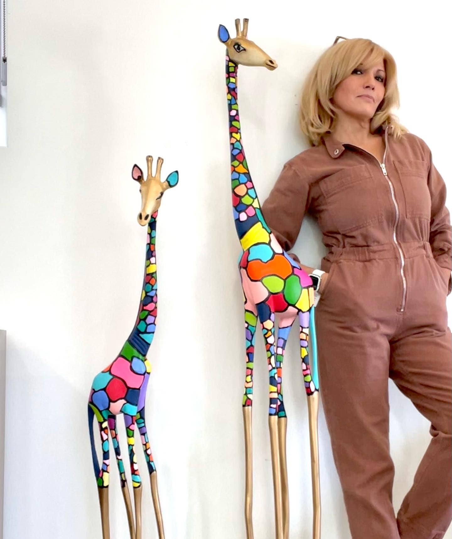 The "Colored Giraffes"
